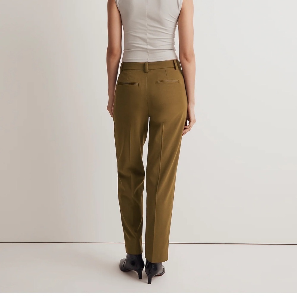 Madewell The Fairbanks Pant in Dark Olive 2P - Picture 5 of 8